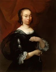 Porträt einer Dame, ca. 1665-70